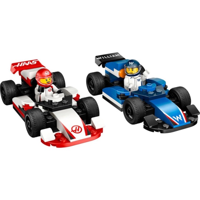   60464 Lego City F1 Williams Racing ve Haas F1 Yarış Arabaları 92 parça +4 yaş