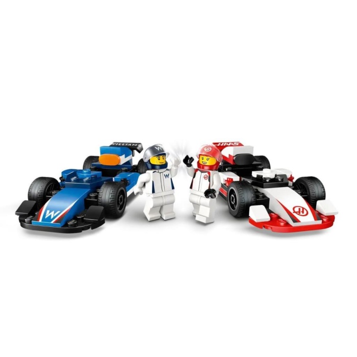   60464 Lego City F1 Williams Racing ve Haas F1 Yarış Arabaları 92 parça +4 yaş