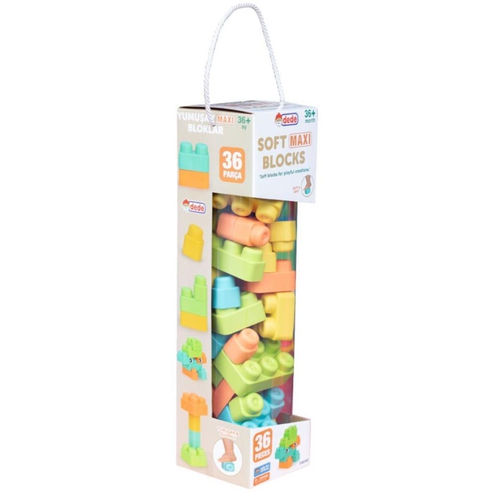   04048 Soft Maxi Bloklar 36 Parça -Fentoys