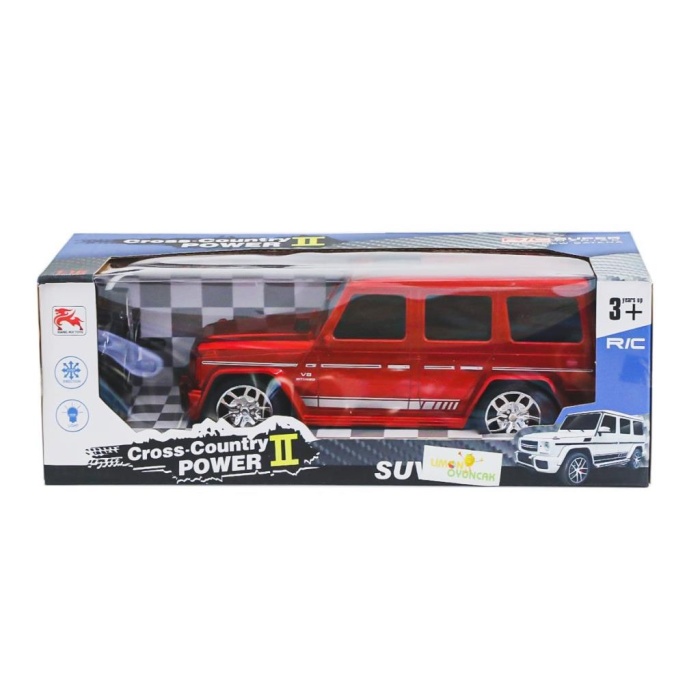   8578-2A Kumandalı Şarjlı Jeep Cross Country -Limon Oyuncak