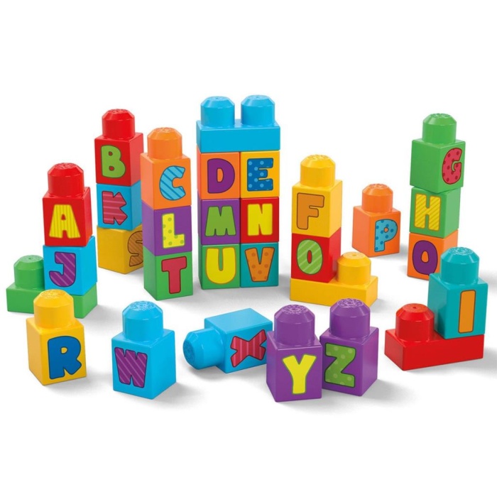   HRR60 Mega Bloks Alfabeli Blok Çantası 30 parça +1 yaş