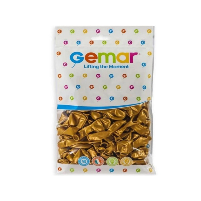   GM-110-39 Metalik Balon Altın Renk -Dinamik Oyuncak