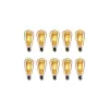 10 Adet Rustik Ampul  (Armut Tip) 4 watt sarı (Amber) ışık 340 Lm 1 Yıl Garantili RF-4W