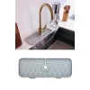 BUFFER® Lavabo İçin Silikon Esnek Mat Musluk Sapı Damlama Tutucu Raf Mutfak Tezgahı Sıçrama Koruma