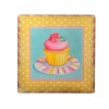 BUFFER® Decotown Duvar Panosu 40*40 Cup Cake Muffin Motifli Duvar Süsü