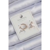 Xuping Rose Renk Zirkon Taşlı Yıldız Model Earcuff Küpe - TJ-BKP9427