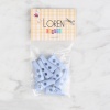 Loren Crafts 8 li açık mavi çoban düğme - 128