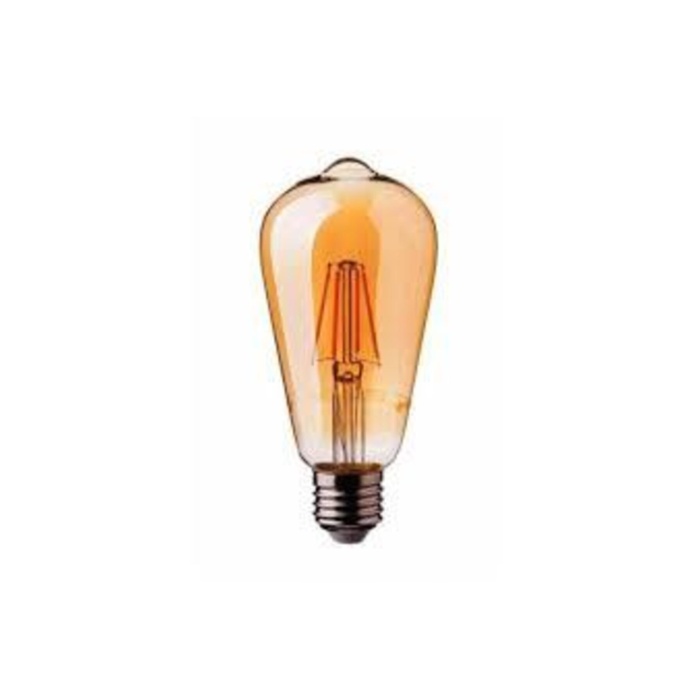 Led Rustik Ampul E27 sarı (Amber) ışık