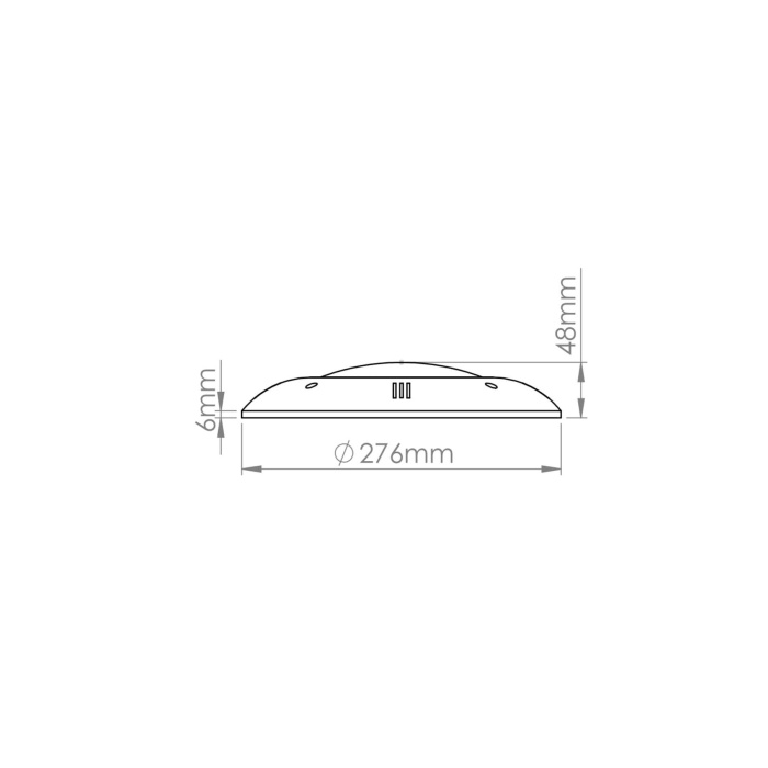 32 Watt Smd Led Beyaz Sıva Üstü Havuz Lambası Tenda