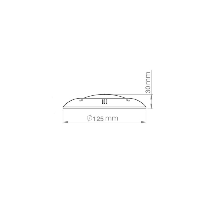 Tenda 8 Watt Smd Led Mavi Mini Sıva Üstü Havuz Lambası