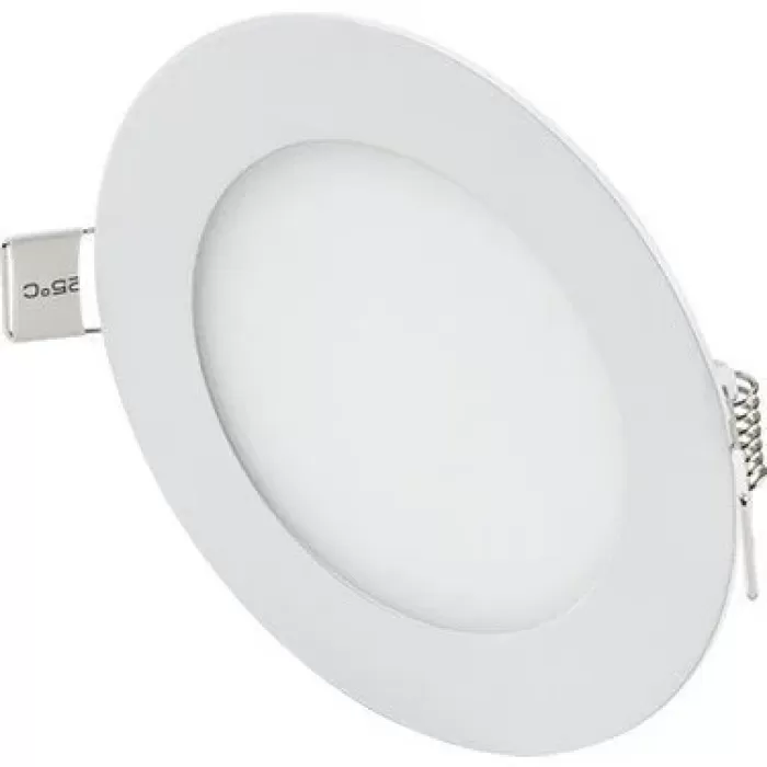 6w Led Panel Armatür Beyaz Işık (Delik Çapı : 10,5cm) 6500K 300 Lümen Ct-5145 Alüminyum Kasa