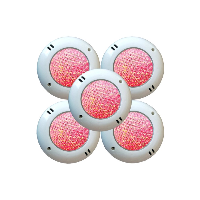 8 Watt Smd Led Kırmızı Mini Sıva Üstü Havuz Lambası 5 Adet