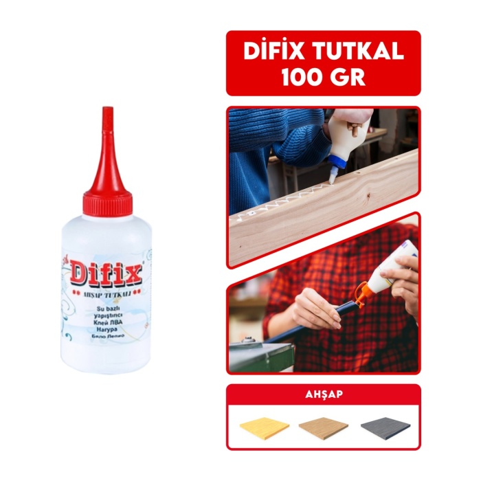 Difix Su Bazlı Ahşap Tutkalı