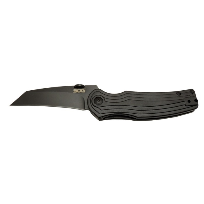 Sog Pinkerton 0689 BK Siyah Kamp Çakı 18cm - Yarı Otomatik, Kemerlikli, Kutulu