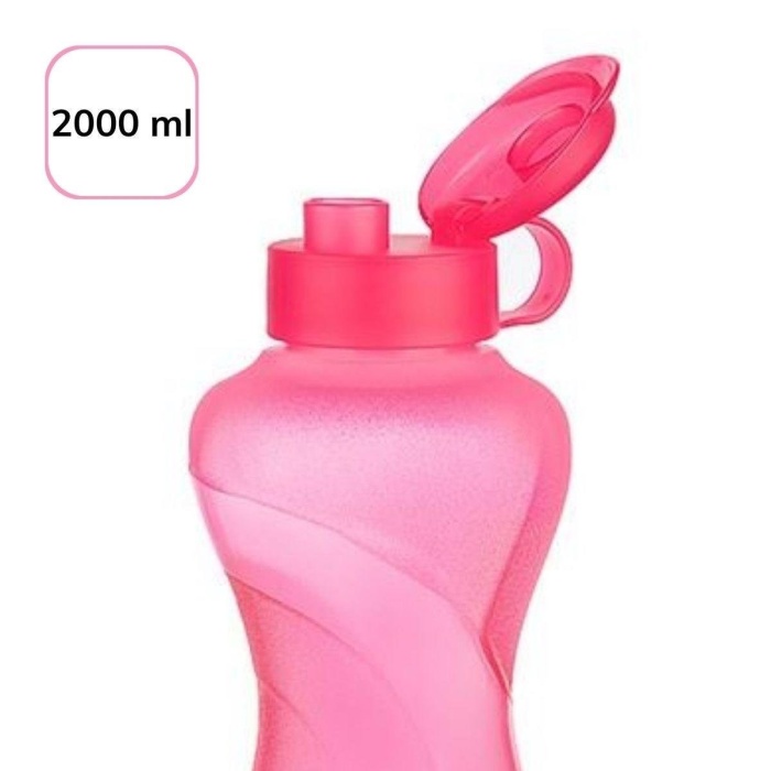 BUFFER® 2000ML Kapasiteli Sporcu Tipi Suluk Pratik El Matarası TP-487