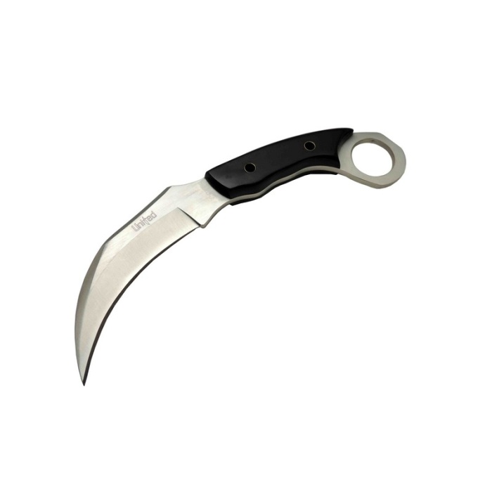 United Claw Cutter Karambit UK 1 Siyah Outdoor Bıçak 17cm - Kılıflı, Plastik Sap