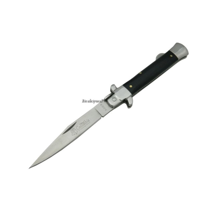 Columbia İtalyan A 032 B Stiletto Çakı 19,5 cm - Siyah Saplı