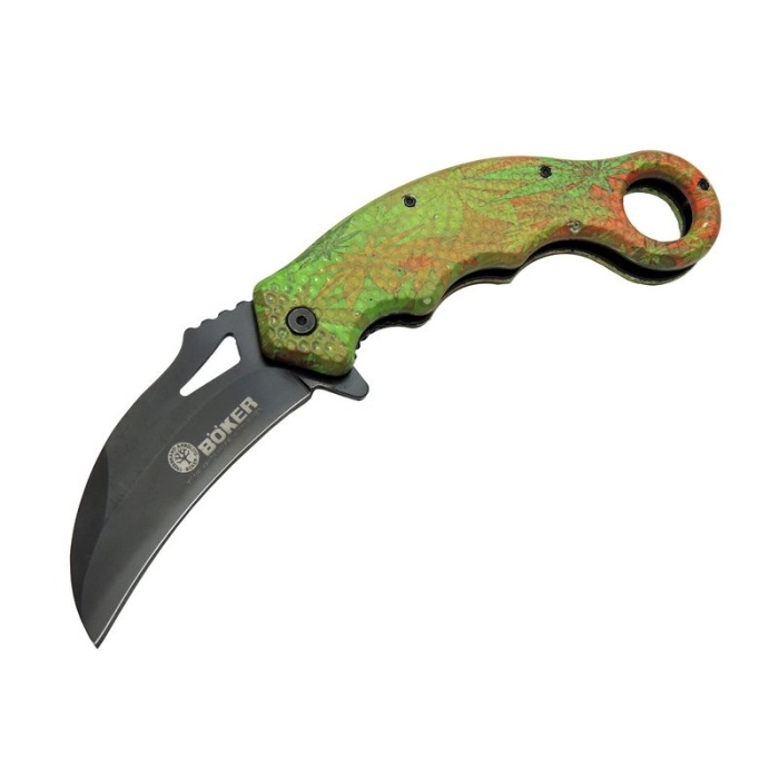 Böker Bukalemun 471B Karambit Kamp Çakı 20 cm - Plastik Sap