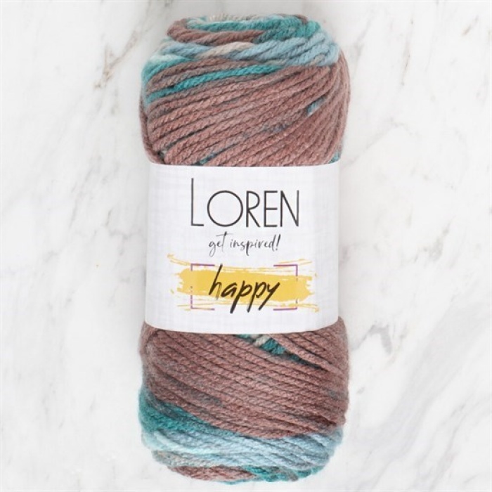 Loren Happy Ebruli El Örgü İpi - RH018 - 34303