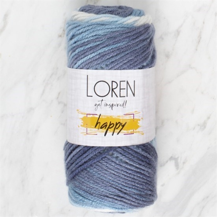 Loren Happy Ebruli El Örgü İpi - RH015 - 34300