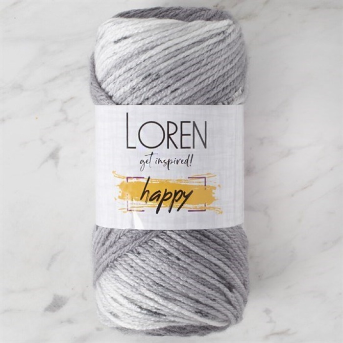 Loren Happy Ebruli El Örgü İpi - RH011 - 34296