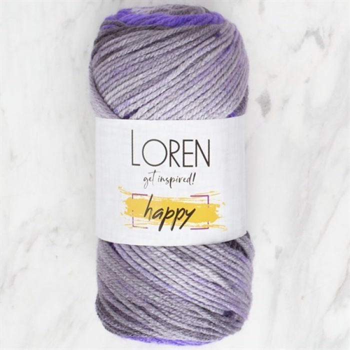 Loren Happy Ebruli El Örgü İpi - RH009 - 34294