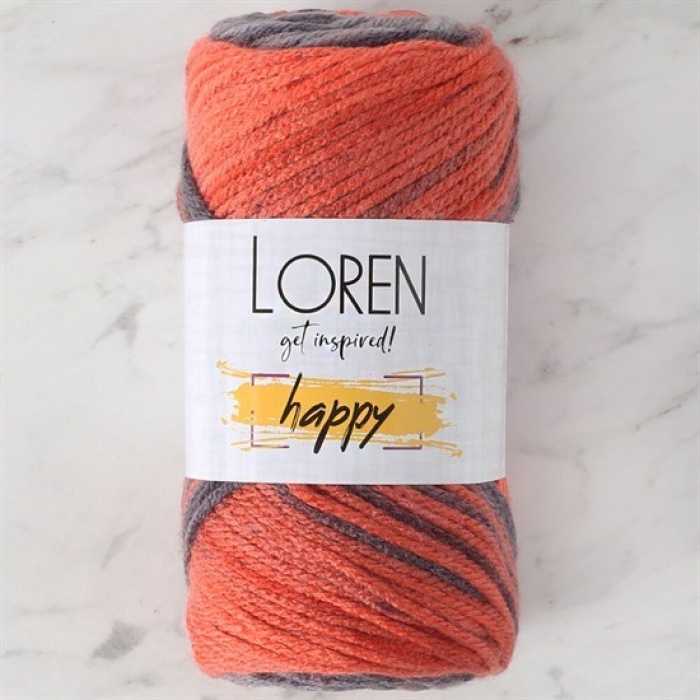 Loren Happy Ebruli El Örgü İpi - RH008 - 34293