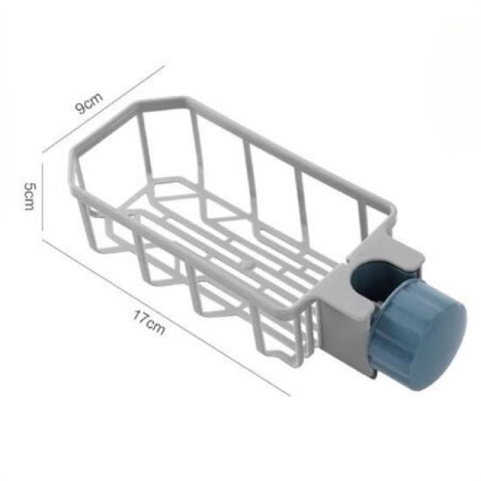 BUFFER® Musluk Kenarı Plastik Süngerlik Sabunluk Mutfak Düzenleyici Sünger Sabun Mutfak Organizeri