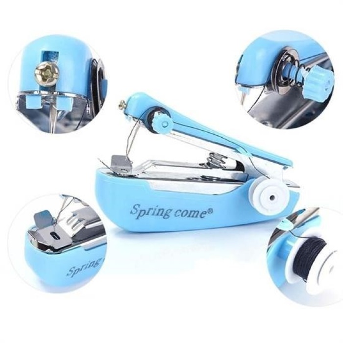 BUFFER® Spring Come Mini Kolay Seyehat ve Ev Tipi El Dikiş Dikme Makinası