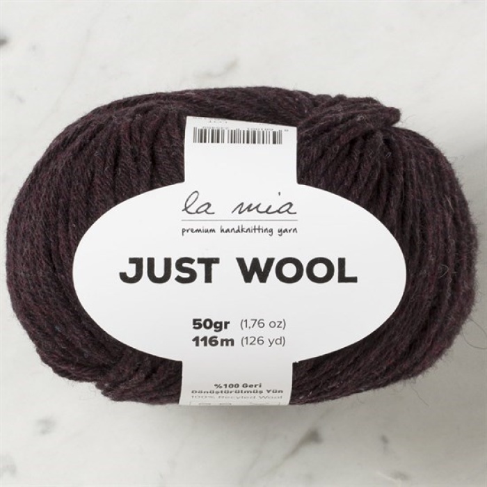 La Mia Just Wool Mürdüm El Örgü İpi - LT009 - 33835