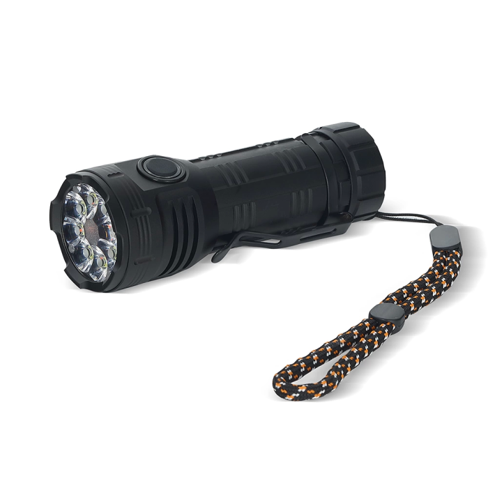 Cree Q8- Xpg 8+1 Led  Şarjlı El Feneri  Wt-623