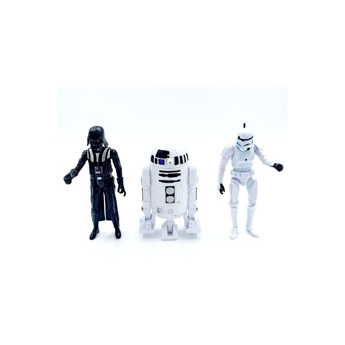 Star Darth Vader Stormtrooper Chewbacca R2 d2 C-3po Yıldız Savaşçıları Karakterleri Seti