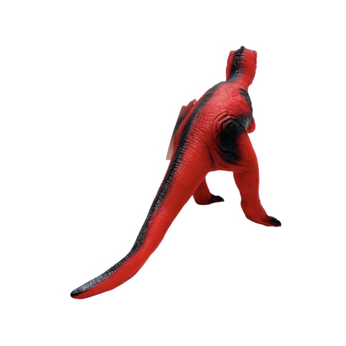 Dinazor T-rex Işıklı Sesli Yumuşak Soft Touch 49 Cm Oyuncak Krmz