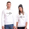 Tshirthane My Love Ok Sevgili Kombinleri Sweatshirt Kombini