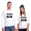 Tshirthane Born  Sevgili Kombinleri Sweatshirt Kombini