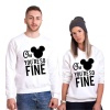 Tshirthane Oh Youre So Fine Sevgili Kombinleri Sweatshirt Kombini