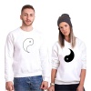 Tshirthane Ying Yang Sevgili Kombinleri Sweatshirt Kombini