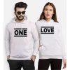 Tshirthane One Love Sevgili Kombinleri Kapüşonlu Kombini