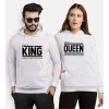 Tshirthane Onlya King Onlya Queen Sevgili Kombinleri Kapüşonlu Kombini