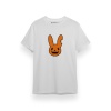 Bad Bunny Halloween Beyaz Kısa kol Erkek Tshirt