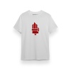 The Hunger Games Hand Beyaz Kısa kol Erkek Tshirt