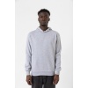 Gri Basic Oversize Erkek Kapüşonlu Hoodie 3 iplik Sweatshirt