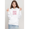 Blackpink JenChooLiChaeng Hangul Beyaz Kadın 3ip Kapşonlu Sweatshirt