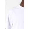 Dubious Handles Logo Beyaz Erkek Oversize Tshirt