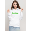 Goosebumps Lettern Beyaz Kadın 3ip Kapşonlu Sweatshirt