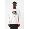 Cowboy Bebop Vintage Ein and Ed Beyaz Erkek 2ip Sweatshirt