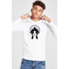 Fullmetal Alchemist Anime Logo Beyaz Çocuk 3ip Kapşonlu  Sweatshirt