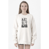 Horror Knifes No Live Matter Beyaz Kadın 2ip Sweatshirt