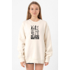 Horror Knifes No Live Matter Ekru Kadın 2ip Sweatshirt