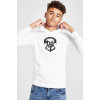 HP Hogwarts Beyaz Çocuk 3ip Kapşonlu  Sweatshirt